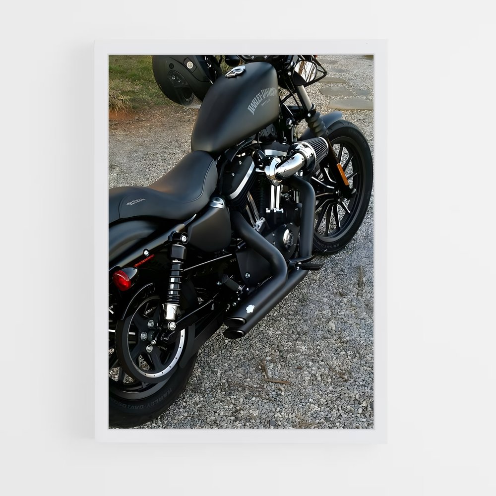 Poster Métal Original – affiche Harley-Davidson (vue 3)